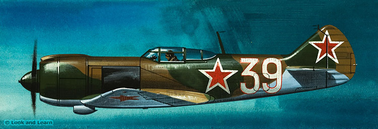 Lavochkin LG5-FN Fighter (Original) by Air (Wilf Hardy) at The Illustration Art Gallery