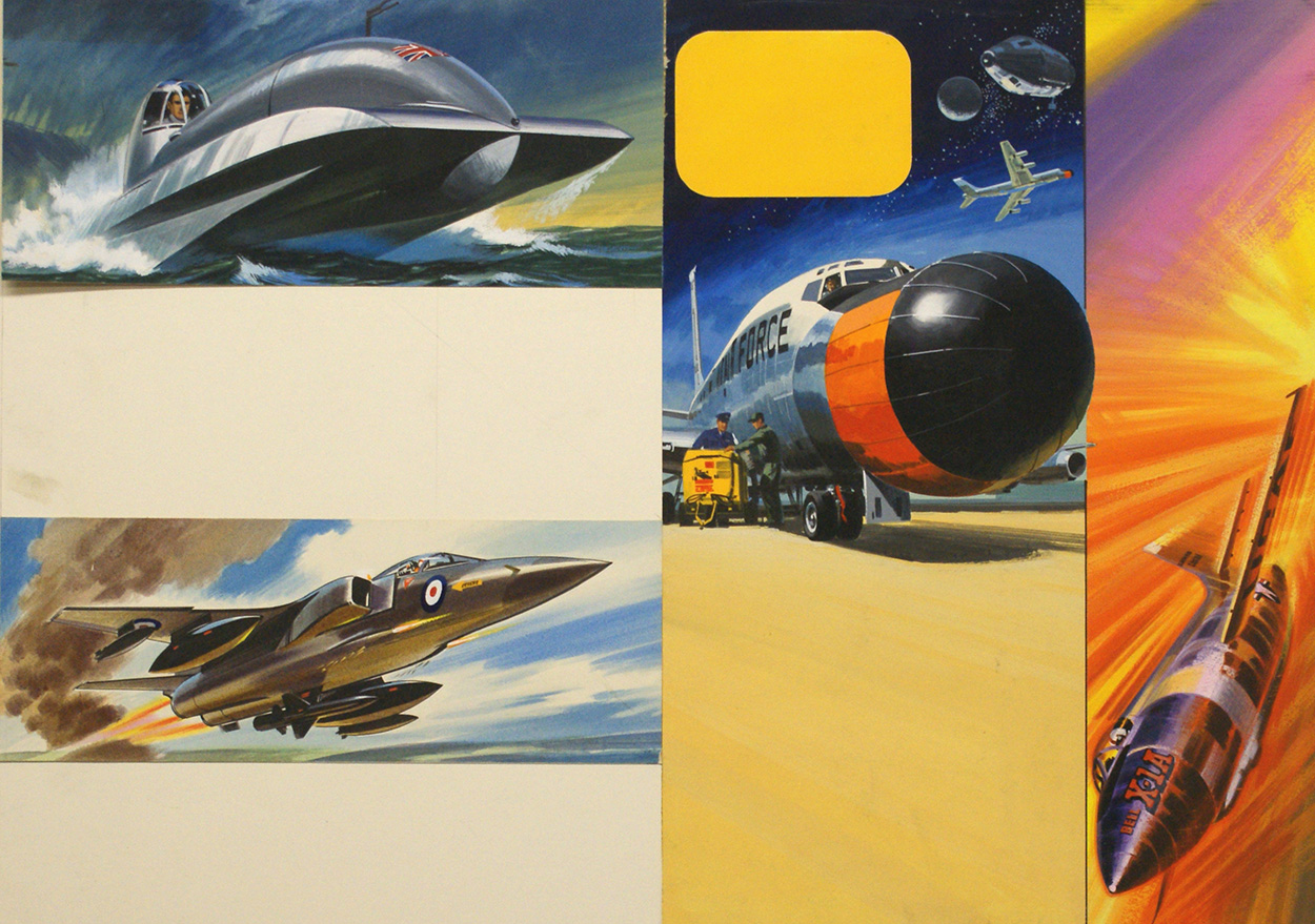 Speed Kings (Original) art by Wilf Hardy Art at The Illustration Art Gallery