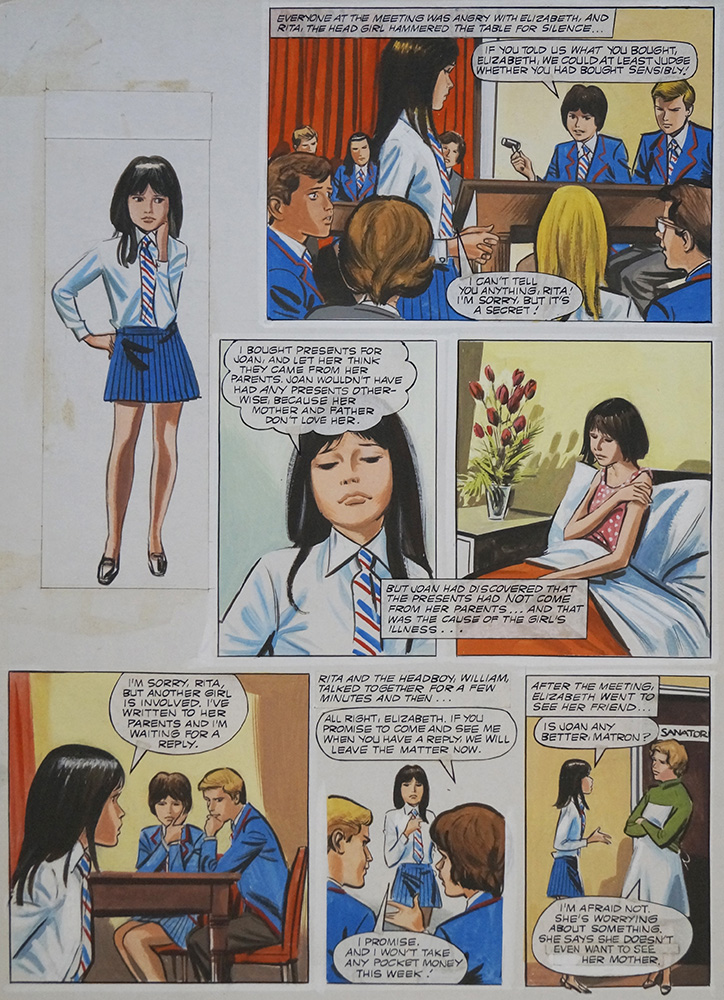 Enid Blytons The Naughtiest Girl In The School The Truth Three Pages Originals By Tony