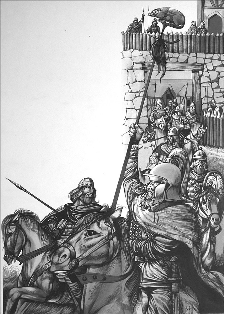 Camelot (Original) (Signed) art by Richard Hook Art at The Illustration Art Gallery
