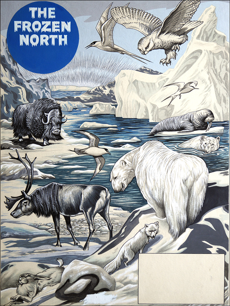The Frozen North (Original) art by Richard Hook Art at The Illustration Art Gallery