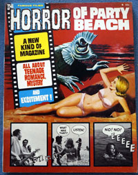 HORROR OF PARTY BEACH Famous Films at The Book Palace