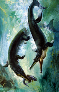 Kronosaurus art by Andrew Howat