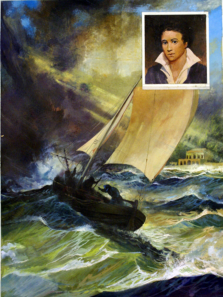 Shelley (Original) art by British History (Howat) at The Illustration Art Gallery