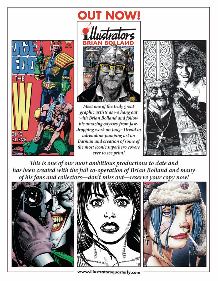 ILLUSTRATORS QUARTERLY SPECIAL #6 The Art of Brian Bolland – Buds