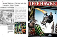The Art of Jim Holdaway / The Art of Sydney Jordan  (illustrators Special Edition) Jeff Hawke
