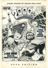 Judge Dredd by Brian Bolland: Apex Edition (Limited Edition) at The Book Palace