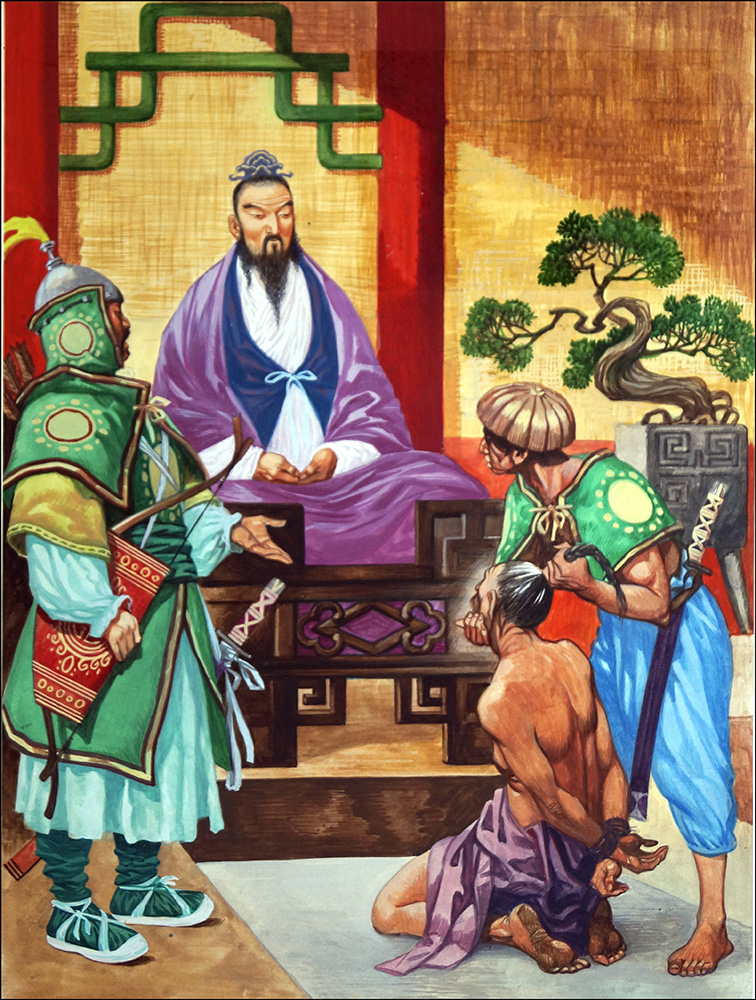 Confucius (Original) art by Peter Jackson at The Illustration Art Gallery