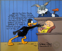 What's the Verdict? Bugs and Daffy art by Chuck Jones