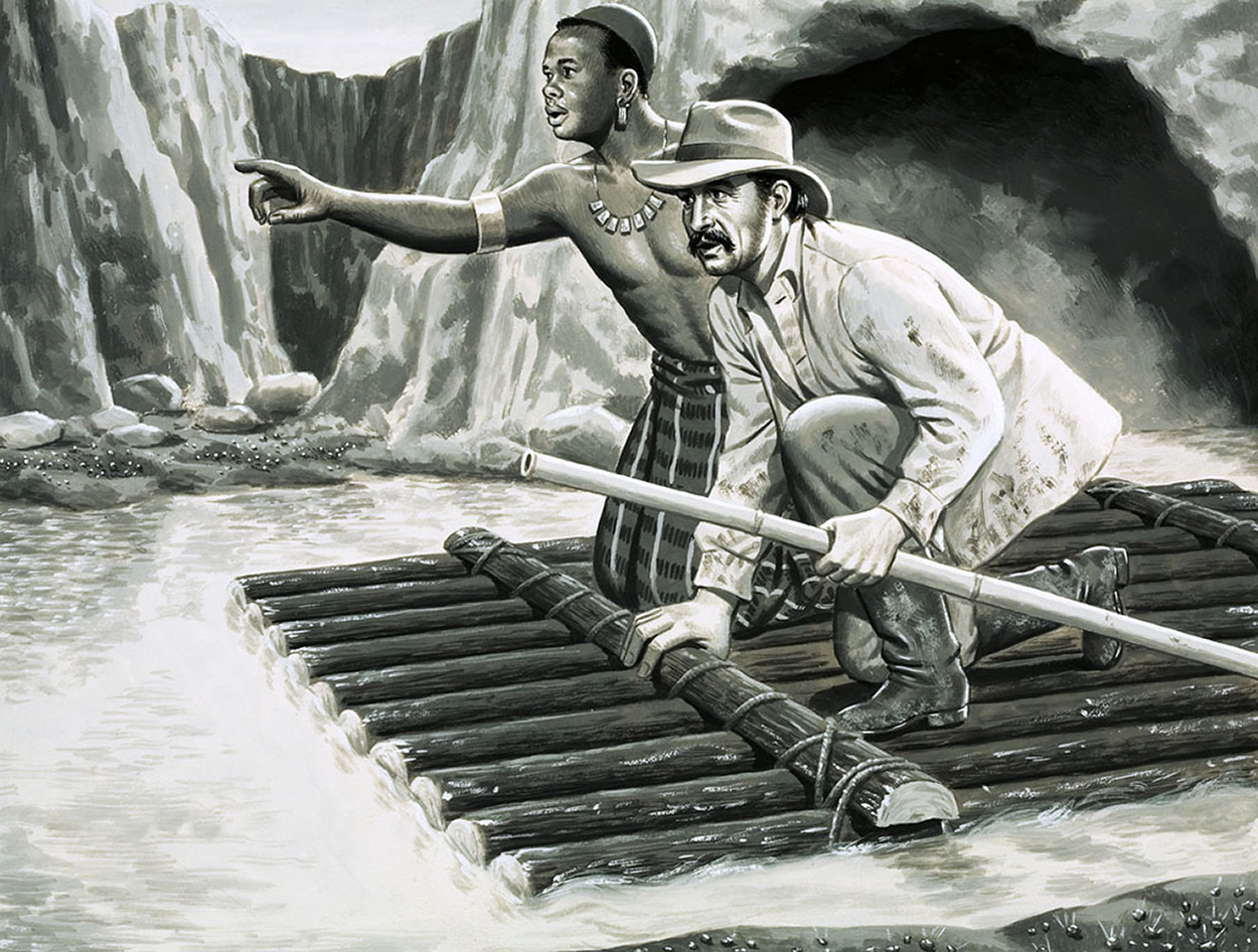 River Journey (Original) art by Jack Keay at The Illustration Art Gallery