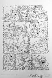 A Rugrats Adventure: Angelica's Fairly Unlikely Tale page 4 (Original) (Signed)