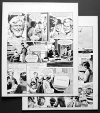 Number 13 Marvel Street - John Langham (TWO pages) art by Bill Lacey