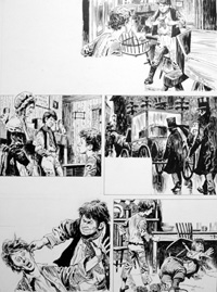 Oliver Twist - Oliver Turns Violent art by Bill Lacey