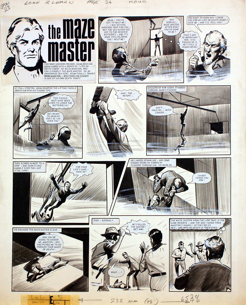 Maze Master 3 (Original) art by Maze Master (Bill Lacey) at The Illustration Art Gallery