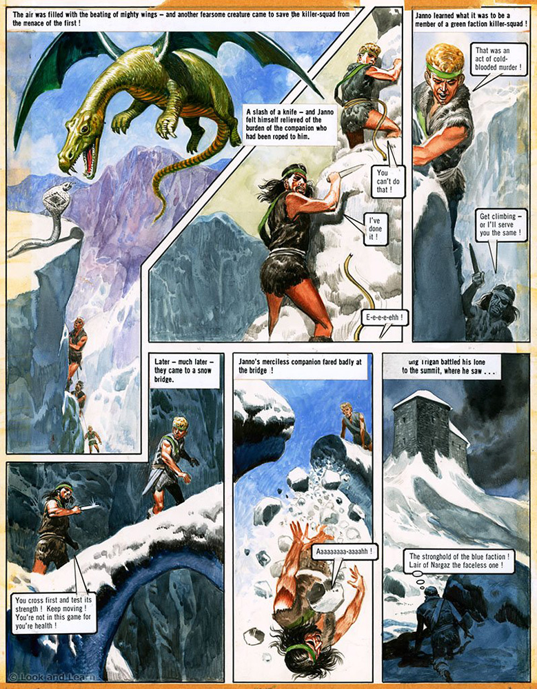 The Trigan Empire: Look and Learn issue 609(a) (Original) art by The Trigan Empire (Don Lawrence) at The Illustration Art Gallery