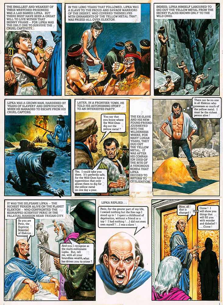 The Trigan Empire: Look and Learn issue 729(b) (Original) art by The Trigan Empire (Don Lawrence) at The Illustration Art Gallery