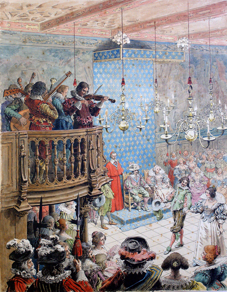 Richelieu (Original) (Signed) art by Maurice Leloir Art at The Illustration Art Gallery