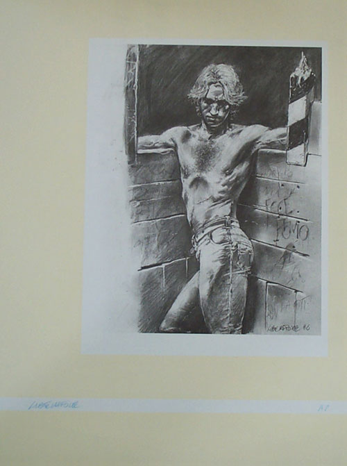Figure (Print) (Signed) by Gaetano (Tanino) Liberatore at The Illustration Art Gallery
