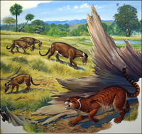 The Hunter art by Bernard Long