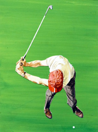 How To Master a Great Golf Swing art by Dom Lupo