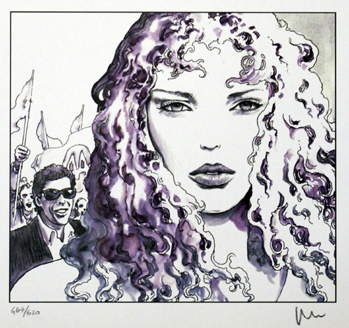 Revoir les étoiles 4 (Limited Edition Print) (Signed) by The Star (Manara) at The Illustration Art Gallery