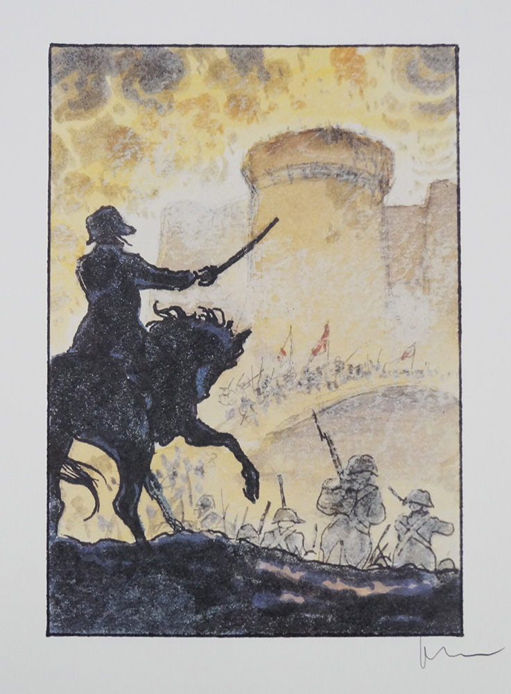 Storming The Bastille (Limited Edition Print) (Signed) art by The French Revolution (Manara) Art at The Illustration Art Gallery