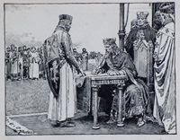 Signing the Magna Carta (Original) (Signed)