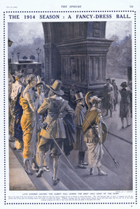 The 1914 Season: A Fancy Dress Ball at The Albert Hall  (original page 1914) (Print)