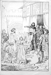 The Burghers Of Calais (Original) (Signed)
