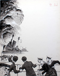 HMS Natal Disaster at Sea (Original)