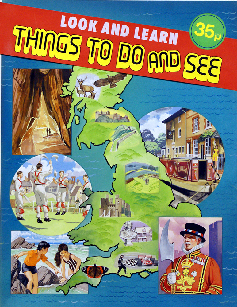 Look and Learn Things to Do and See (Original) (Signed) art by British History (Angus McBride) at The Illustration Art Gallery