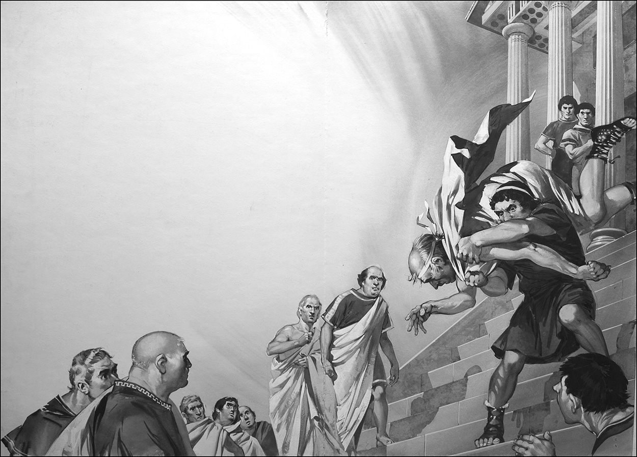 History of Rome - Servius (Original) art by Ancient Rome (Angus McBride) at The Illustration Art Gallery