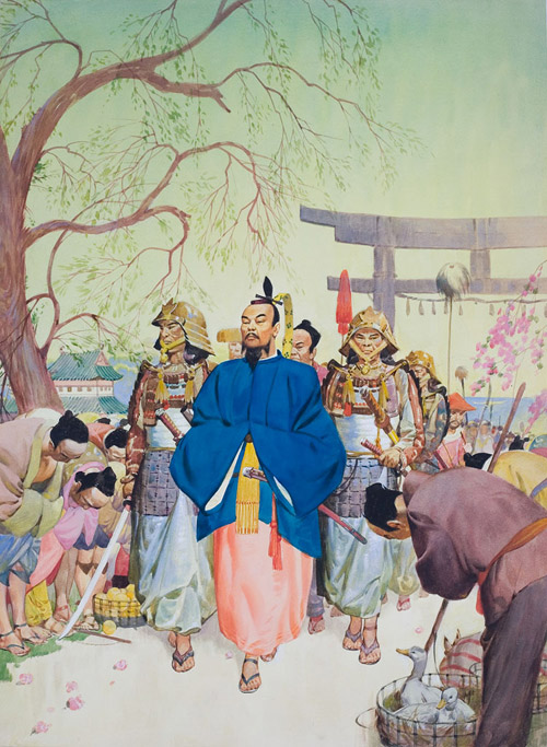 The Mikado (Original) (Signed) by James E McConnell Art at The Illustration Art Gallery