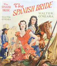 The Spanish Bride - Book Cover Artwork art by James E McConnell
