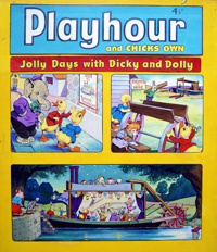 Dicky & Dolly - Boats For Hire art by Harold McCready