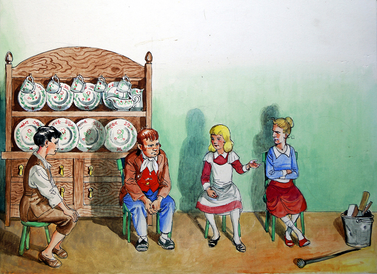 The Borrowers - Dresser (Original) art by The Borrowers (Mendoza) at The Illustration Art Gallery