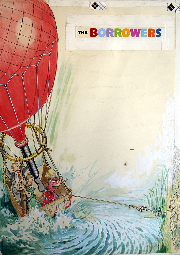 The Borrowers - Balloon Splashdown (Original) art by The Borrowers (Mendoza) at The Illustration Art Gallery