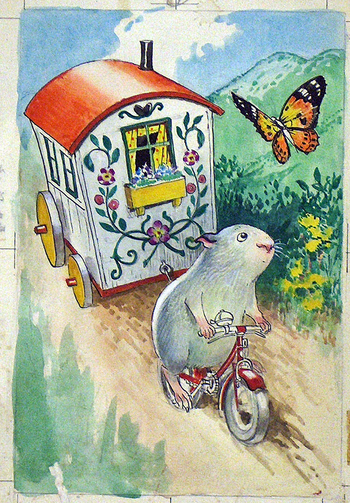 Gulliver Guinea-Pig 2 (Original) art by Gulliver Guinea-Pig (Mendoza) at The Illustration Art Gallery