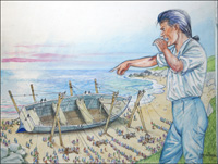 Gulliver - Careening The Lifeboat (Original) (Signed)