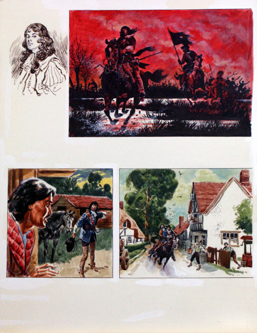 Captain Blood 1 (Original) by Captain Blood (Merrett) at The Illustration Art Gallery