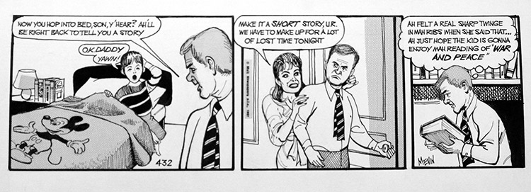 The Soapremes daily strip 432 (Original) (Signed) by Bill Mevin at The Illustration Art Gallery