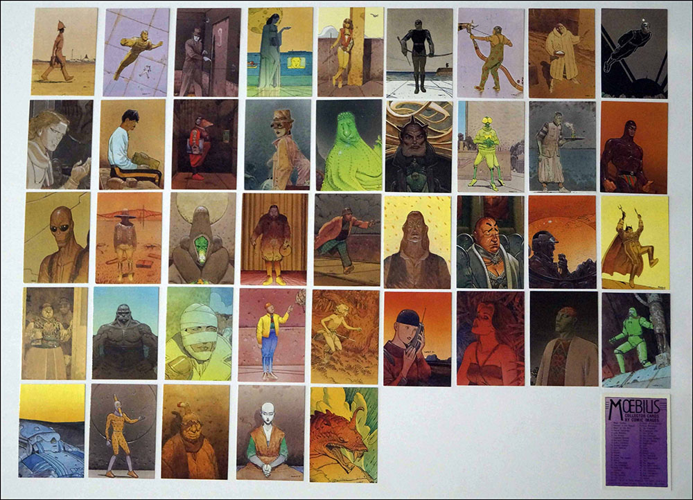 See List Moebius Singles--1993--Pick 3 Cards for $1.00
