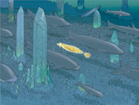 Crystal Sea by Moebius