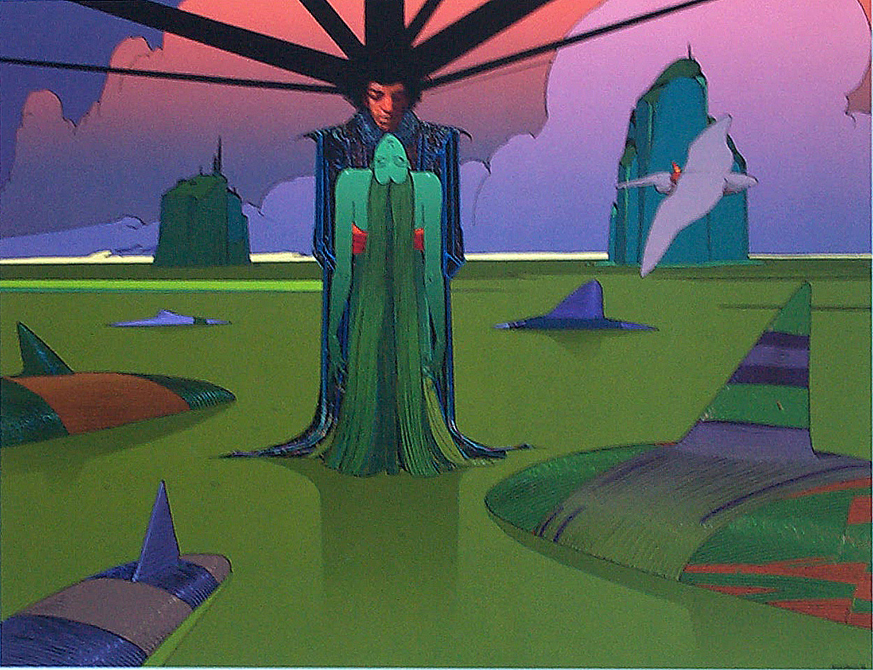 Hendrix - Electric Ladyland (Limited Edition Print) art by Moebius (Jean Giraud) Art at The Illustration Art Gallery