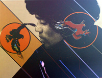 Hendrix - Portrait art by Moebius (Jean Giraud)