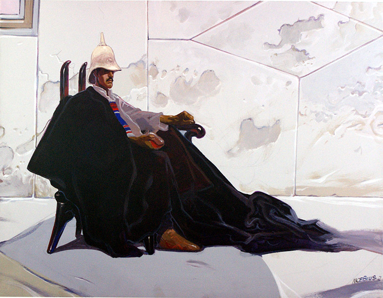 Le Major (Limited Edition Print) by Classic Moebius at The Illustration Art Gallery
