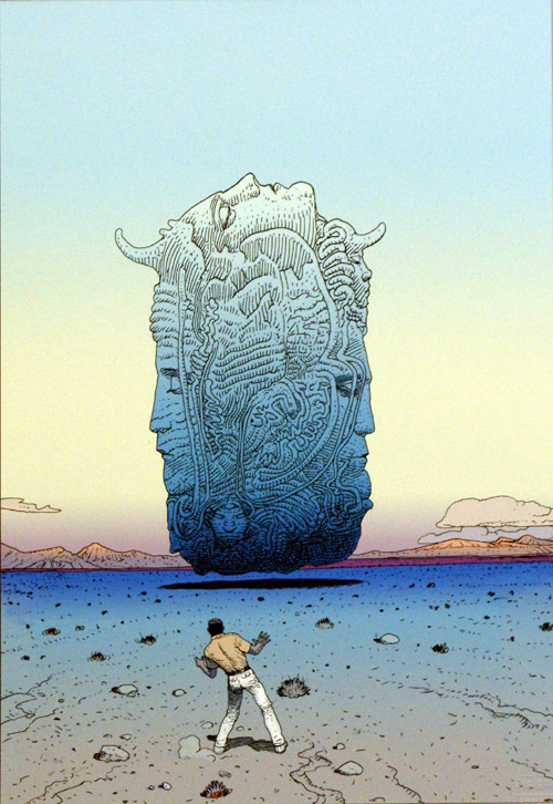 Les Planches du Major 1 (Limited Edition Print) by Moebius (Jean Giraud) at The Illustration Art Gallery