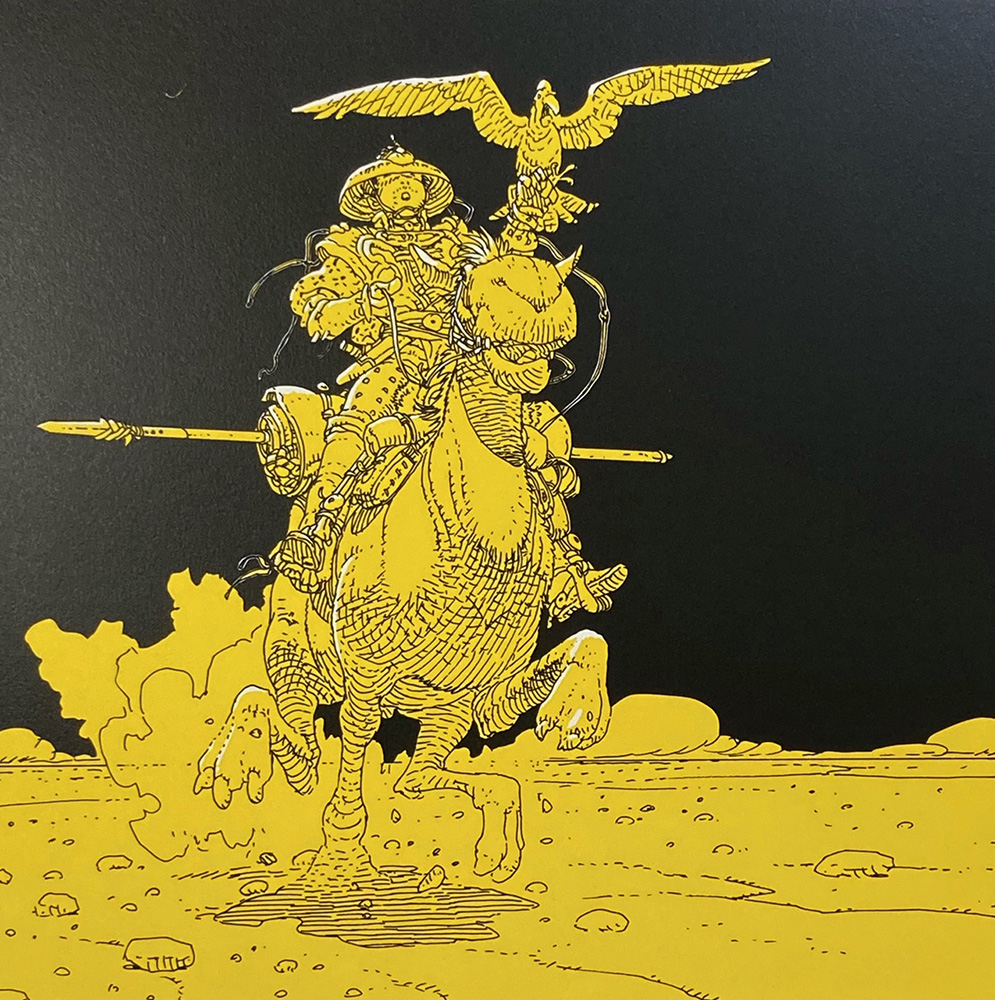 Sinjuku - Warrior of the Plains (Print) (Signed) art by Moebius (Jean Giraud) Art at The Illustration Art Gallery