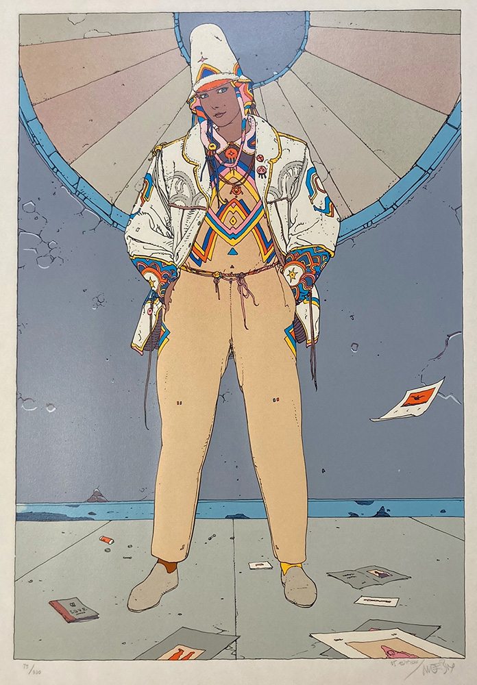 Starwatcher 1 (Limited Edition Print) (Signed) art by Moebius (Jean Giraud) Art at The Illustration Art Gallery