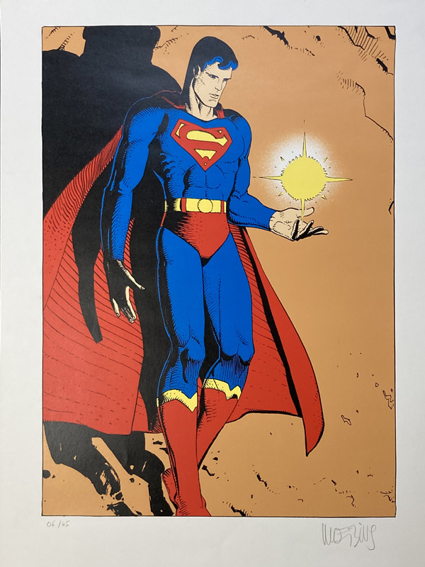 The Man of Steel (Limited Edition Print) (Signed) by Classic Moebius at The Illustration Art Gallery